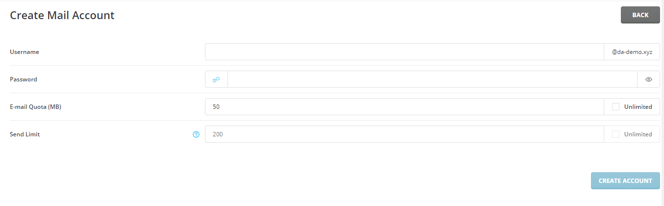 How to Create E-mail Address in DirectAdmin 3 How to Create E-mail Address in DirectAdmin 3
