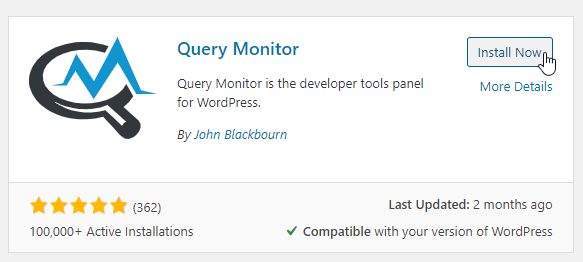 query-monitor-plugin-in-wordpress-directory Query Monitor Plugin in WordPress Directory