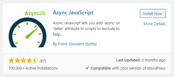Async JavaScript Plugin