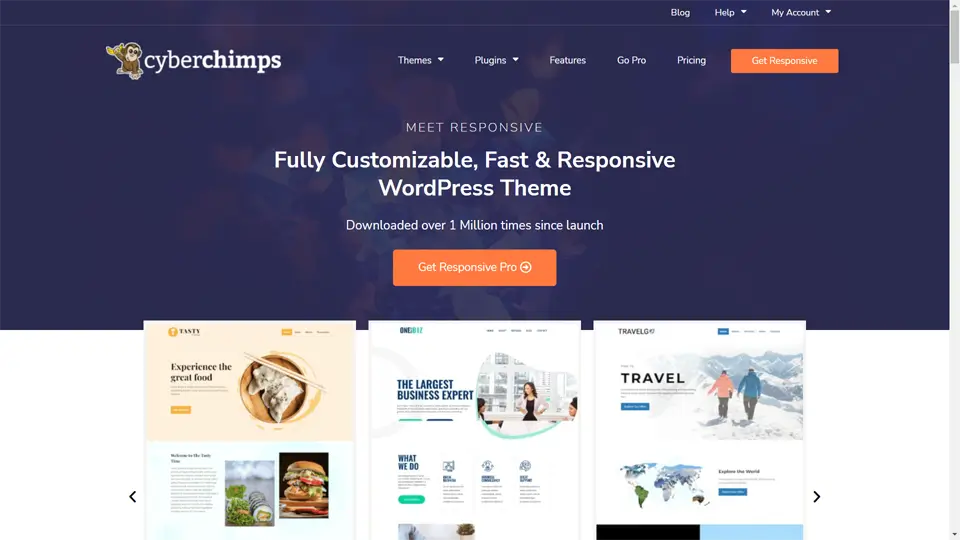 Premium WordPress Themes Top Provider Cyber Chimps