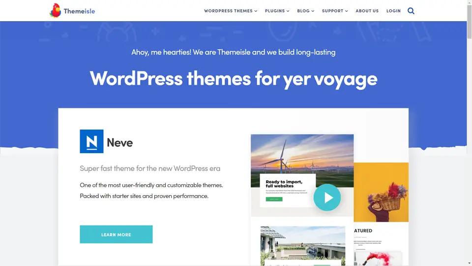Premium WordPress Themes Top Provider Themeisle