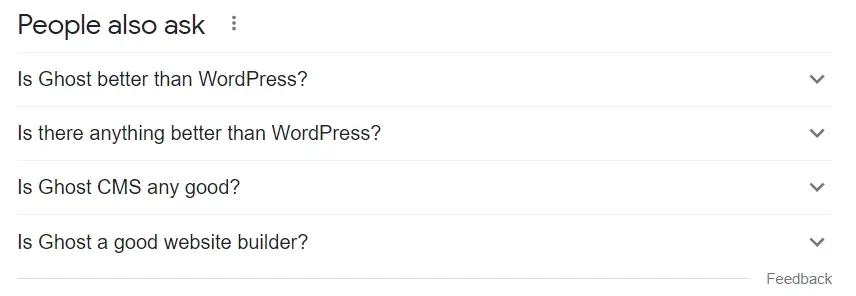 People Also Ask In Google SERP