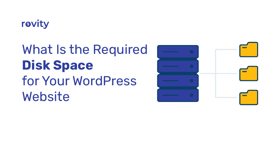 Required Disk Space for WordPress